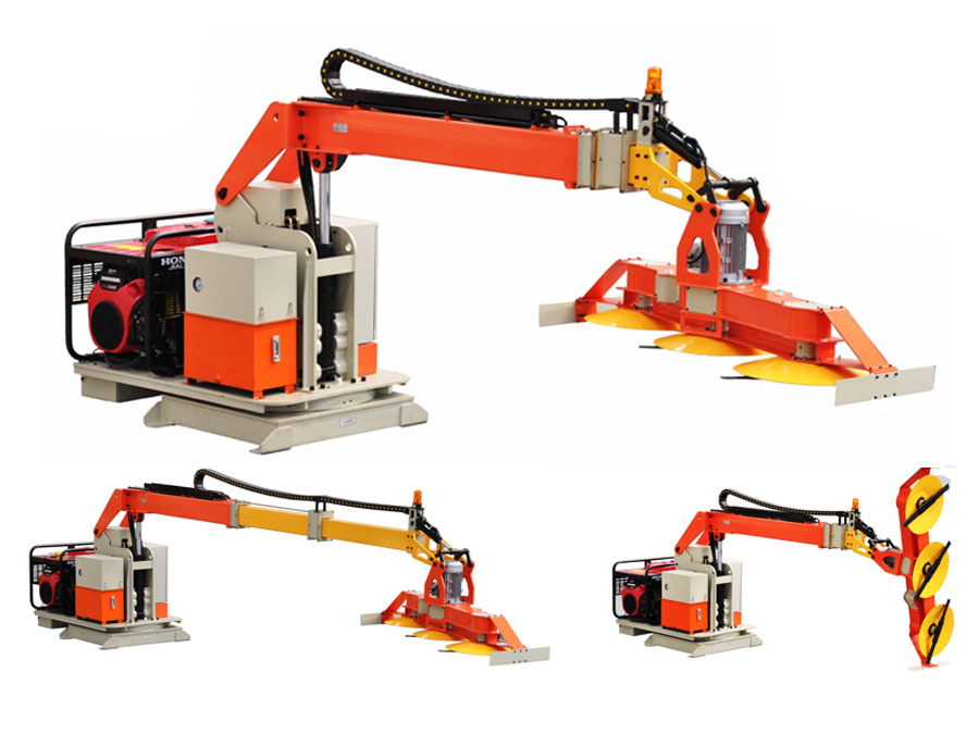 車載式直刀架綠籬修剪機