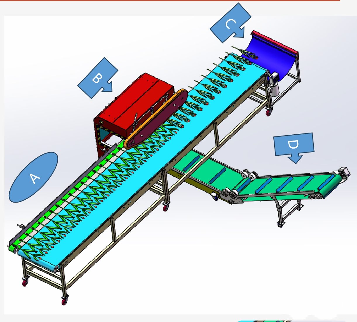 郁金香切球流水線