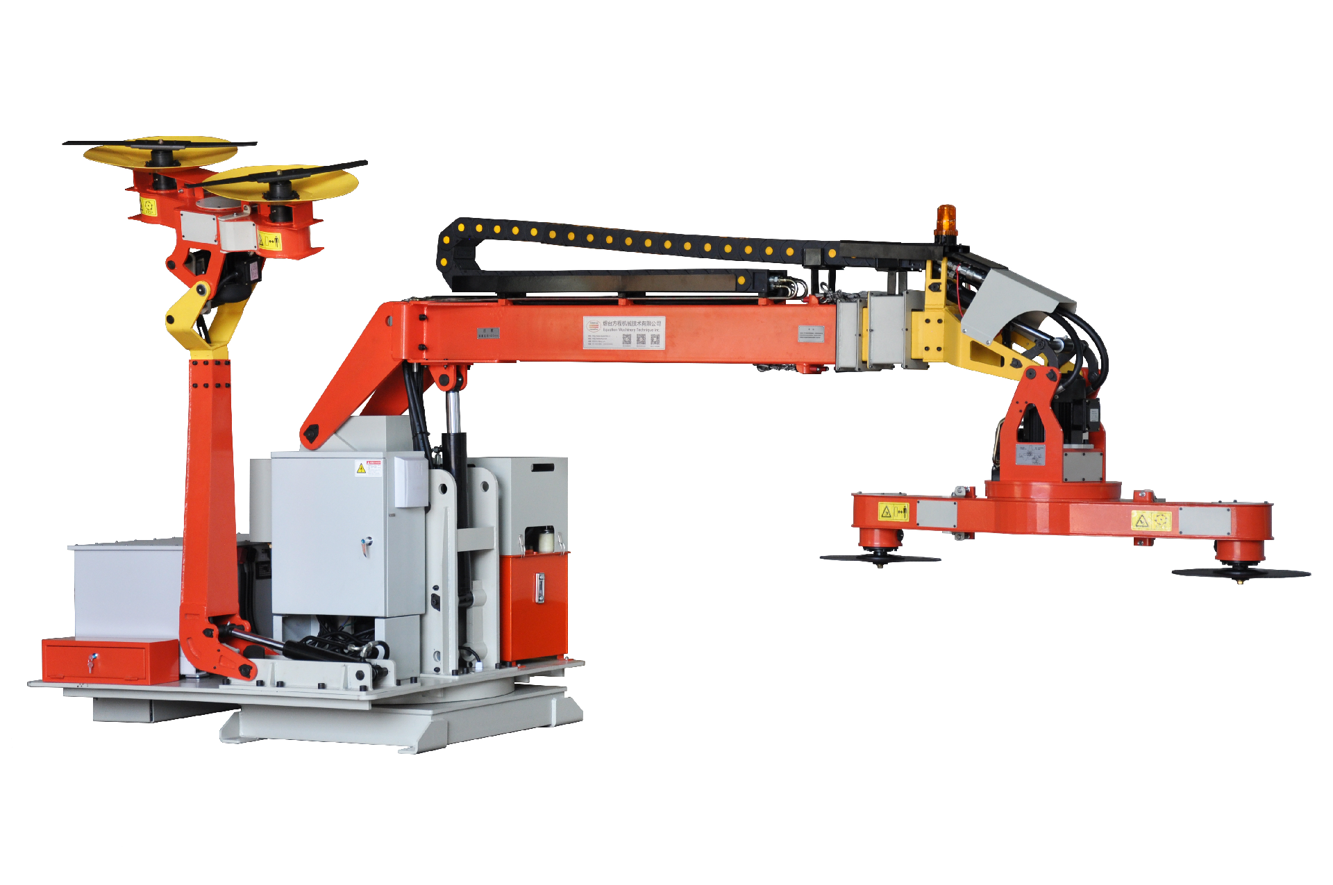 煙臺方程機械重磅推出新能源公路綠籬修剪機