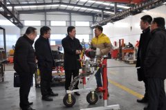 煙臺市委常委、統戰部長于永信來公司調研