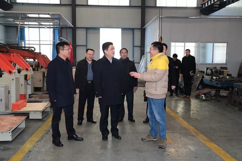 市委常委、統戰部部長于永信赴高新區調研2